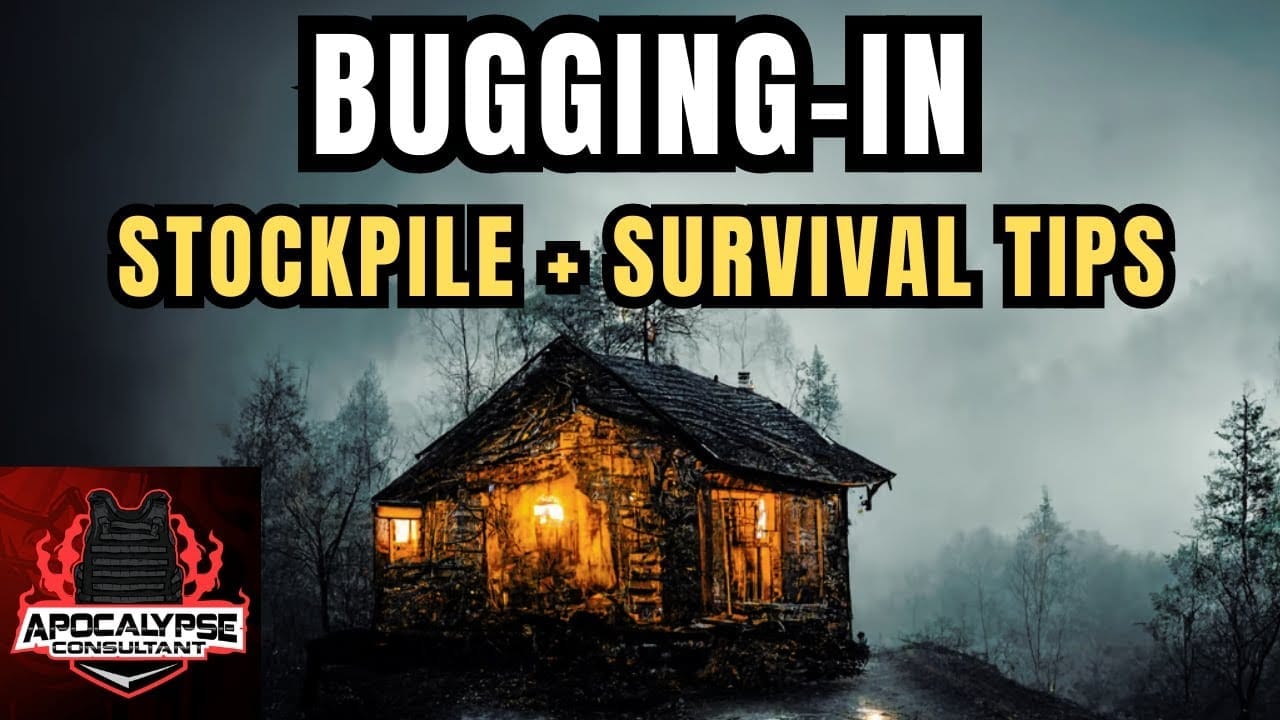 Bugging In – Prepping Stockpile & Survival Tips