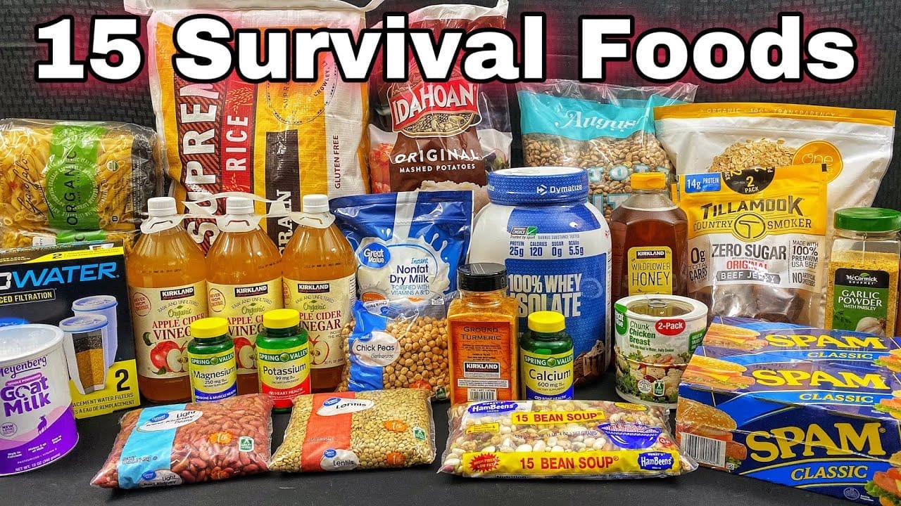 15 Survival Foods Every Prepper Should Stockpile – Most Bang For Your Buck