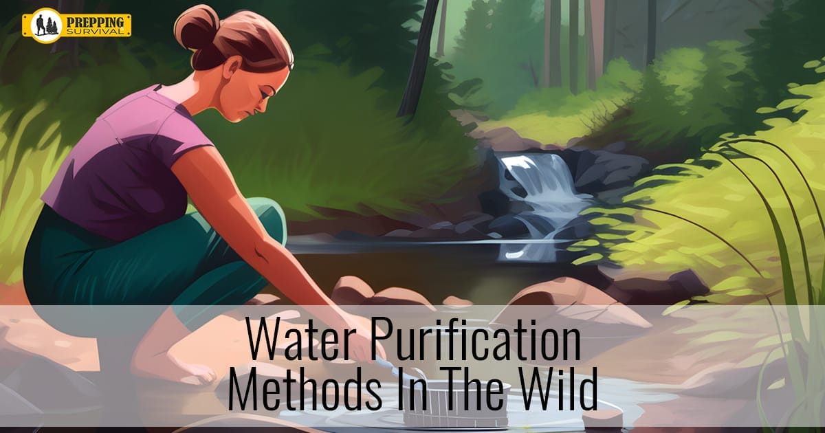 Water Purification Methods And Tools In The Wild