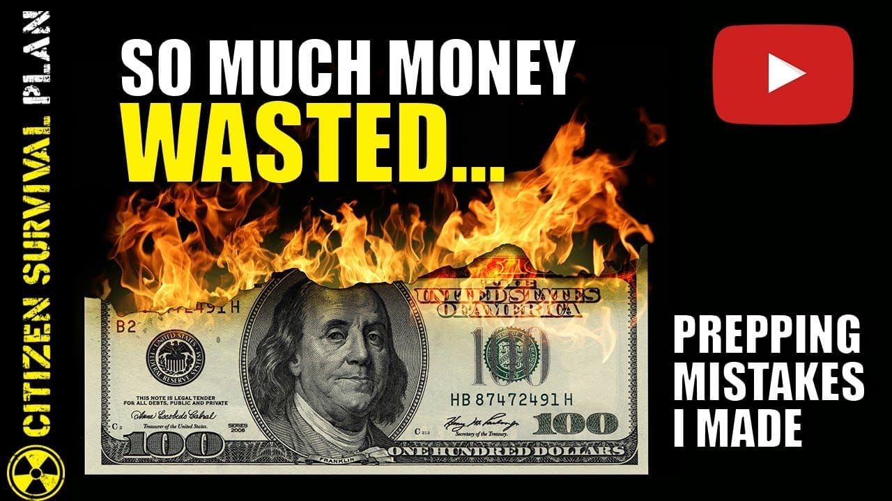 Mistakes I Made When I First Started Prepping