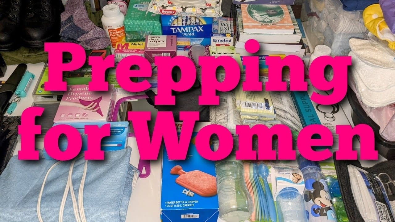 Essential Preps And Prepping Tips For Women, Single Moms, And The Elderly