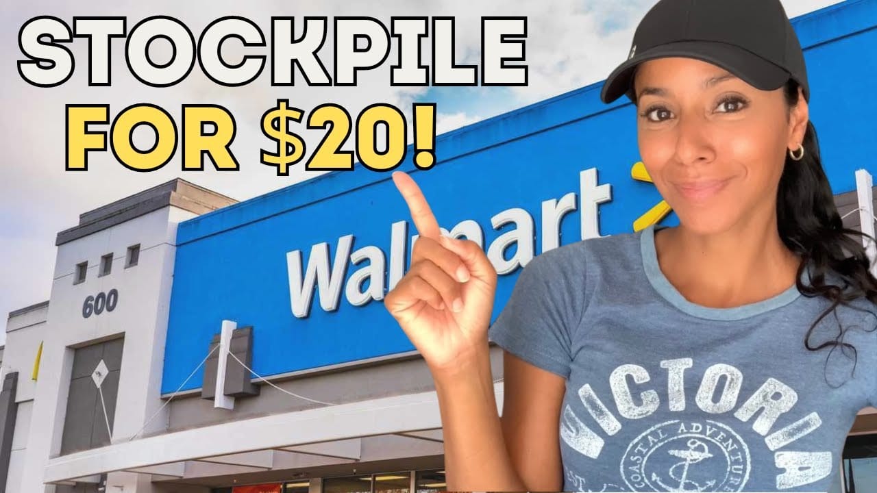 Walmart Prepper Pantry Haul! Budget Stockpile For $20