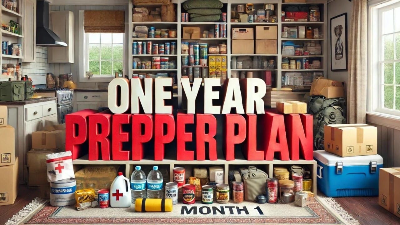 Building A 72-Hour Emergency Kit & Starting Long-Term Food Storage | Month 1