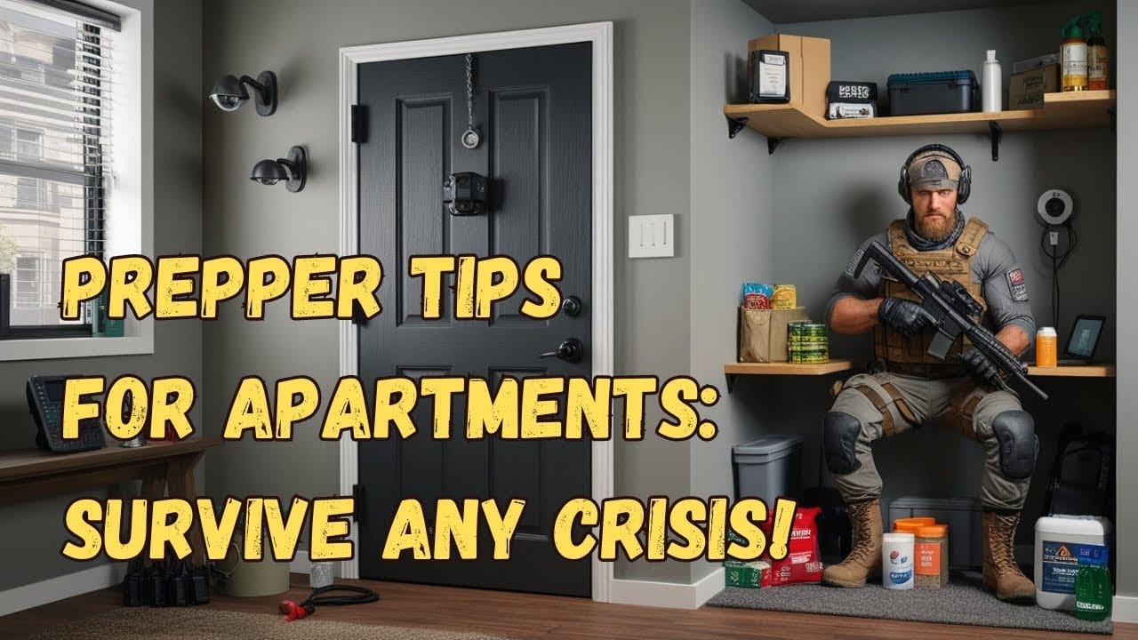 Prepper Tips For Apartments: Survive ANY Crisis!