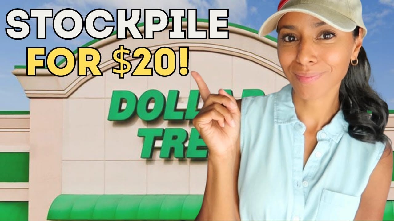 Dollar Tree Prepper Pantry Haul! Budget Stockpile For $20