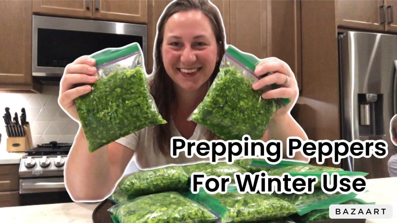 Save Your Peppers For Winter: Easy Cleaning & Prepping Tips