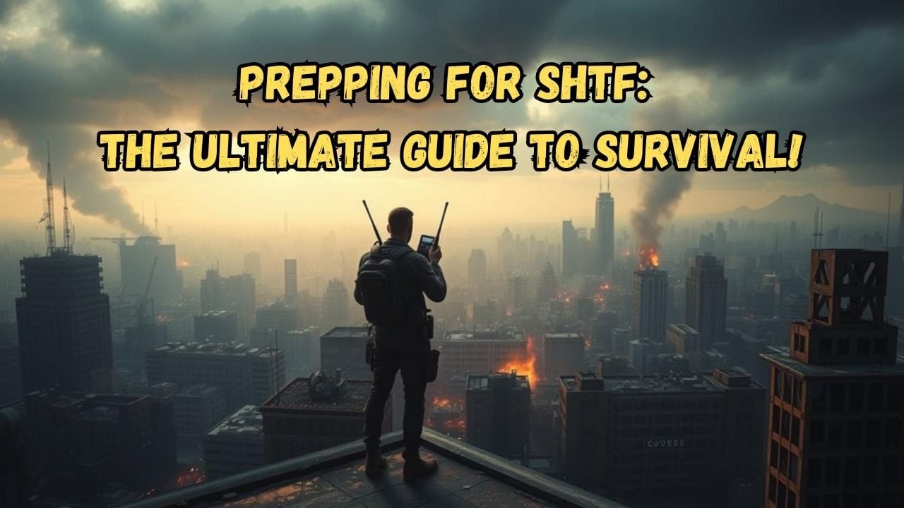 PREPPING FOR SHTF: The Ultimate Guide To SURVIVAL!