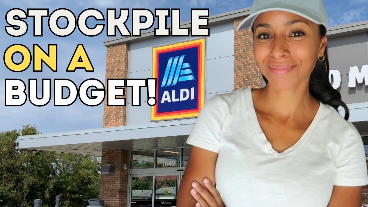 Aldi Prepper Pantry Haul! Stockpile On A Budget
