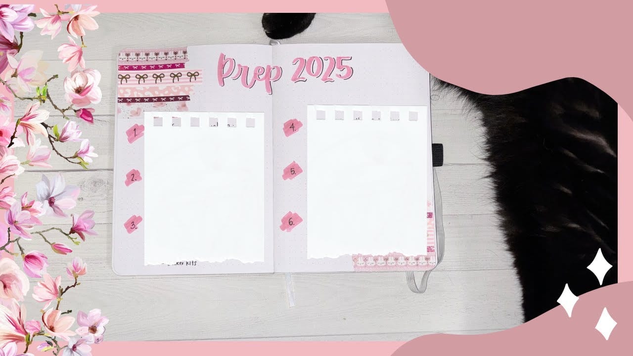 6 Tips To Planner Prep For 2025✨