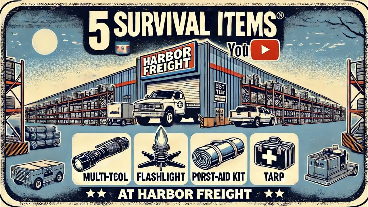 5 Harbor Freight Survival Essentials Every Doomsday Prepper Needs!