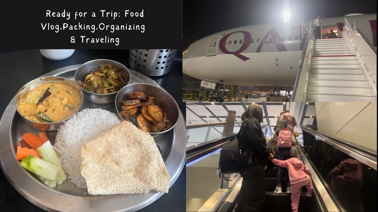 Prepping For A New Destination ! | Simple Veg Thali | Packing And Organizing Tips For Winter Clothes