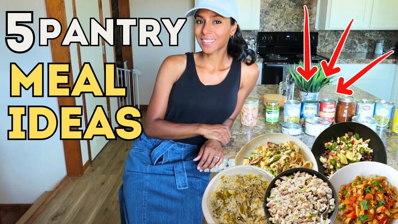 5 Prepper Pantry Meal Ideas! | Prepper Pantry On A Budget