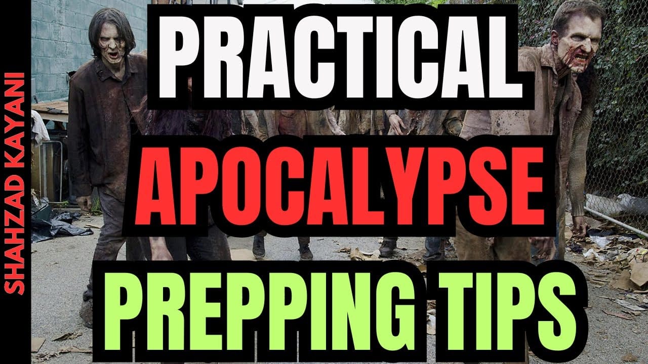 Real Prepping Tips From The Zombie Survival Guide – PRACTICAL Advice