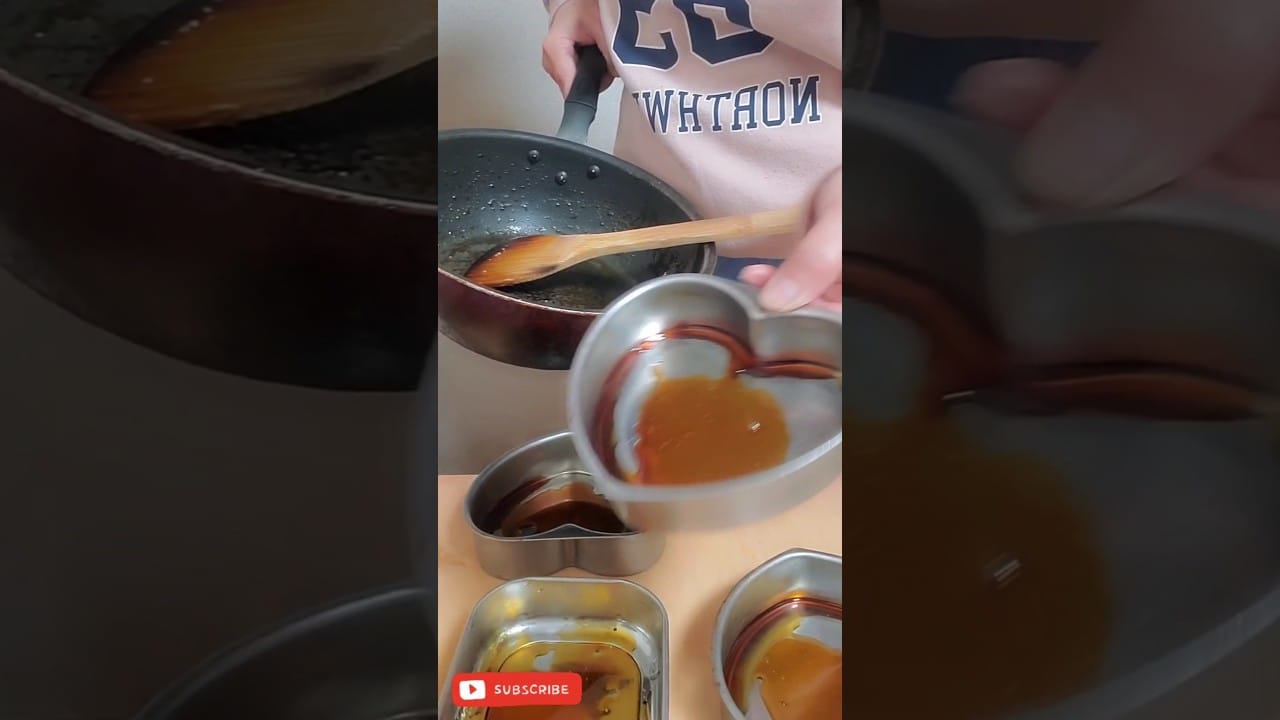 STOP CARAMELIZING SUGAR IN THE MOLDER❤️:Prepping #prepping #dolce #dessert #sweet #sugar #caramel