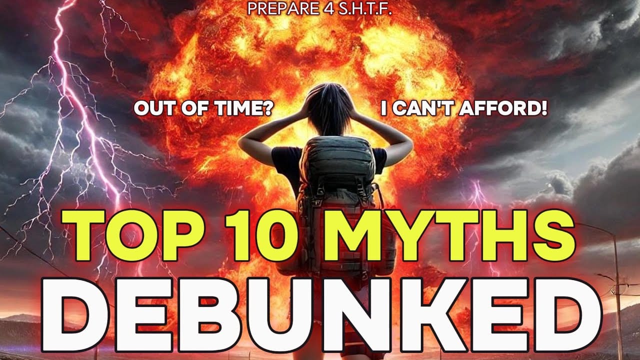 Top 10 Prepping Myths Debunked: SHTF Survival Tips