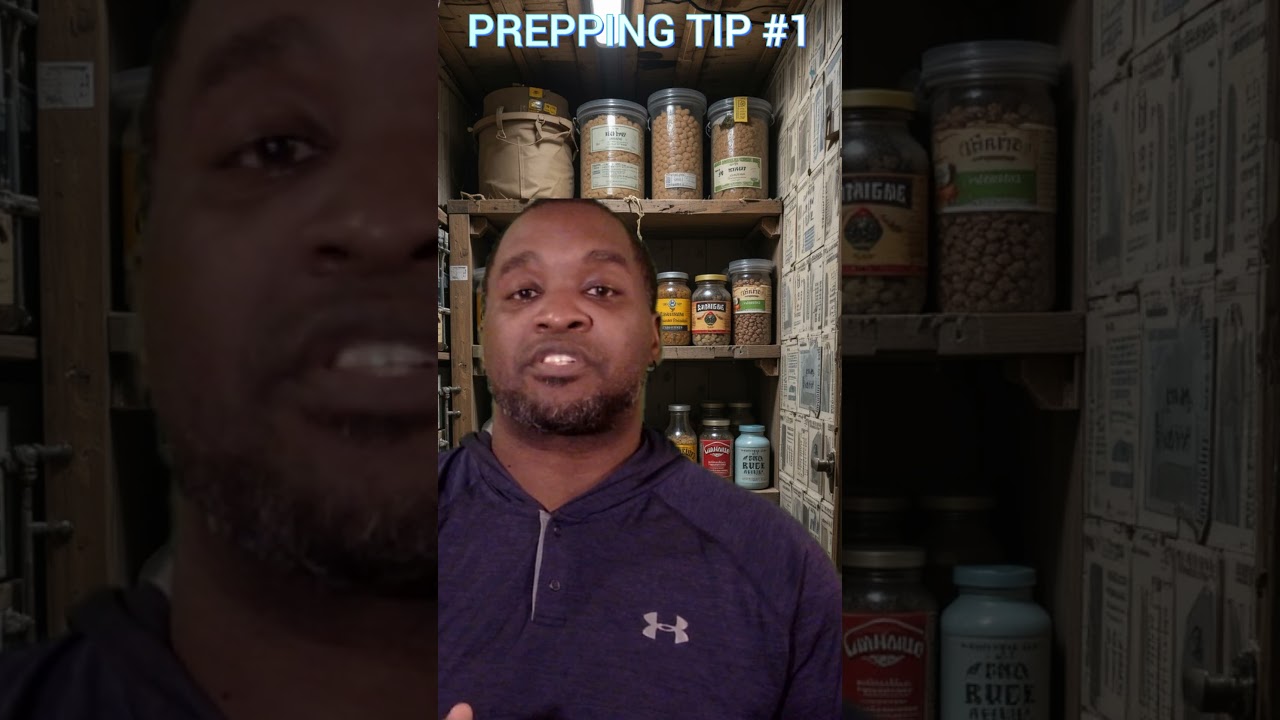 New To Survival & Prepping? Quick Tips To Get Prepared Ep1 #shorts  #short #prepper