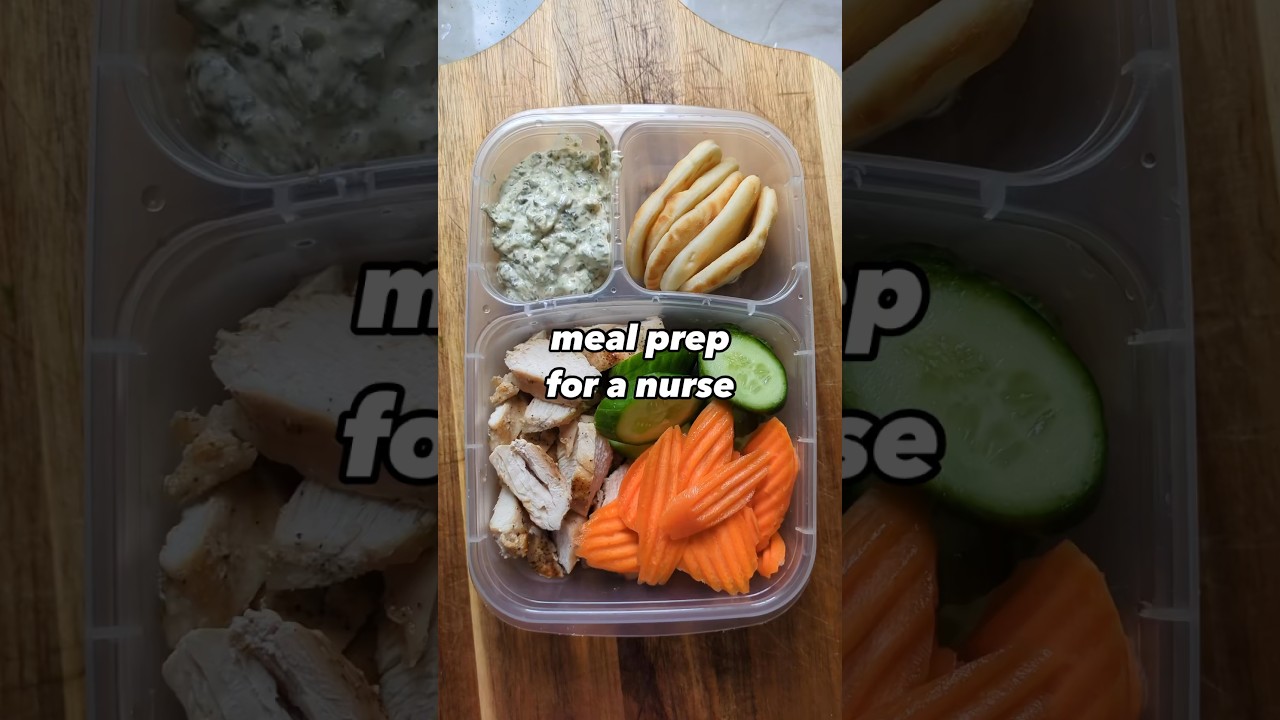 ✨meal Prep For A Nurse✨This Is What I Meal Prep For My Wife For Two 12-hour Shifts At Work.