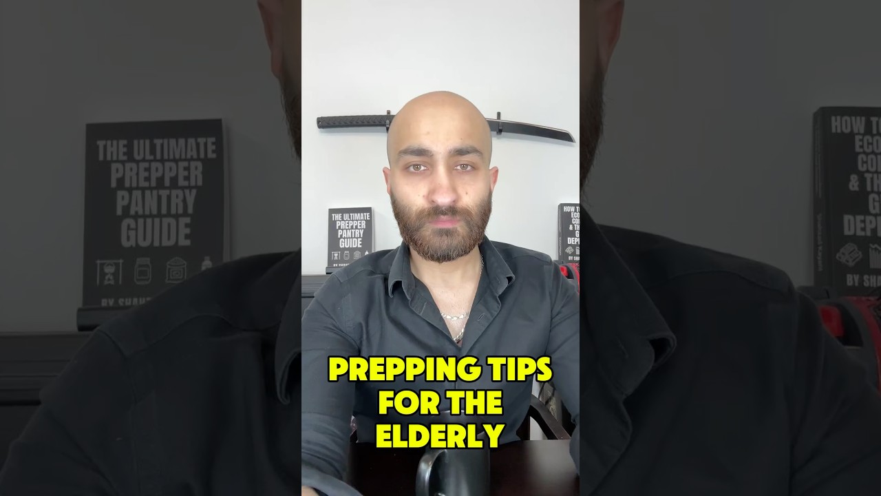 Prepping Tips For Seniors – Emergency Preparedness #prepper #preppers #prepping Ng