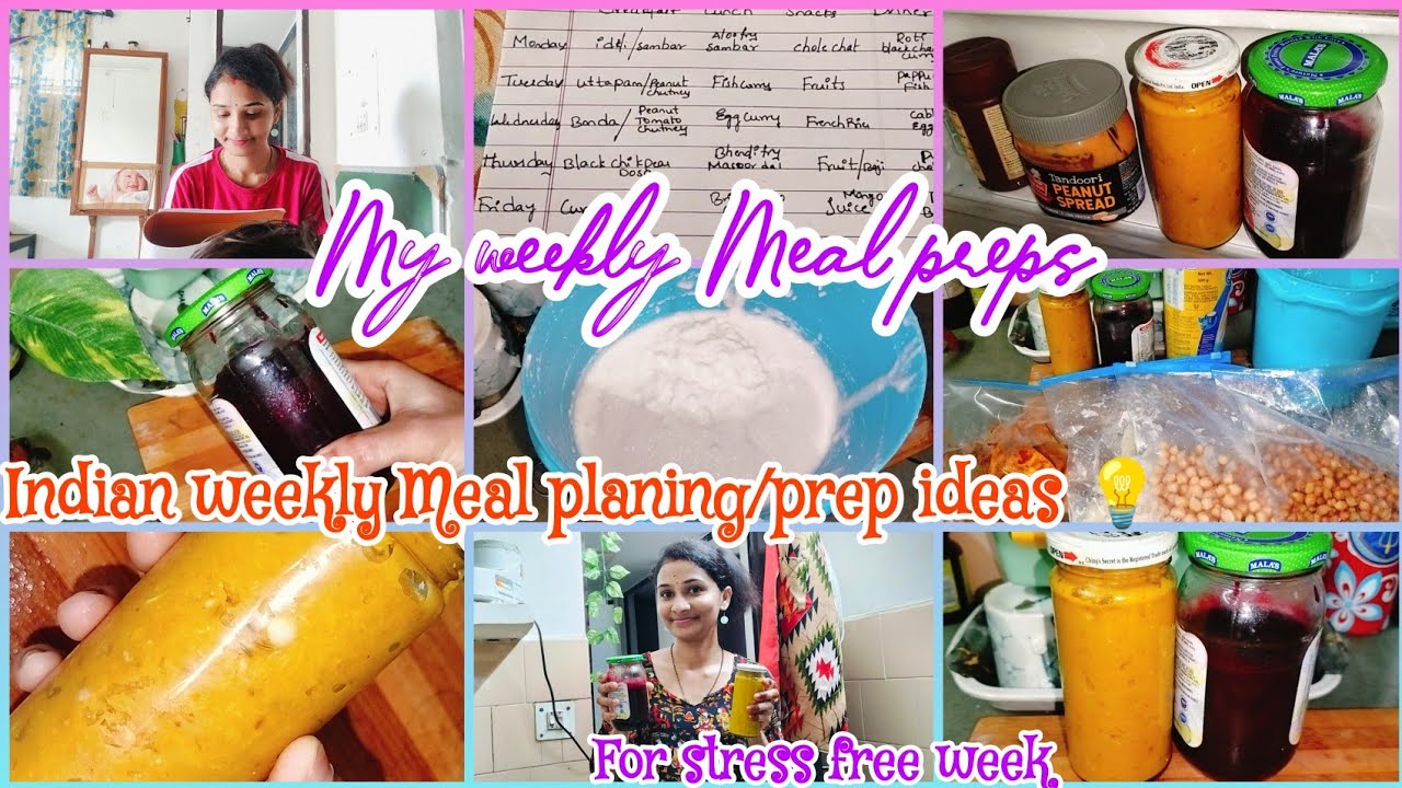Weekly Meal Prep Routine/Time Saving Meal Prep Tips For A Stress Free Week