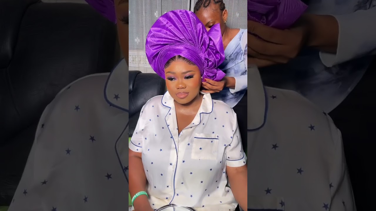 Prepping Beautiful Bride Esther