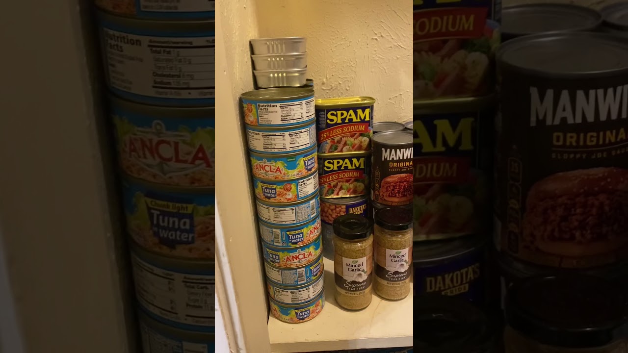 Beginner Prepper Pantry