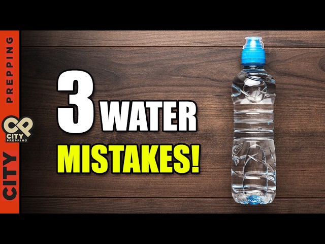 3 Mistakes Preppers Make When Storing Water – 2026