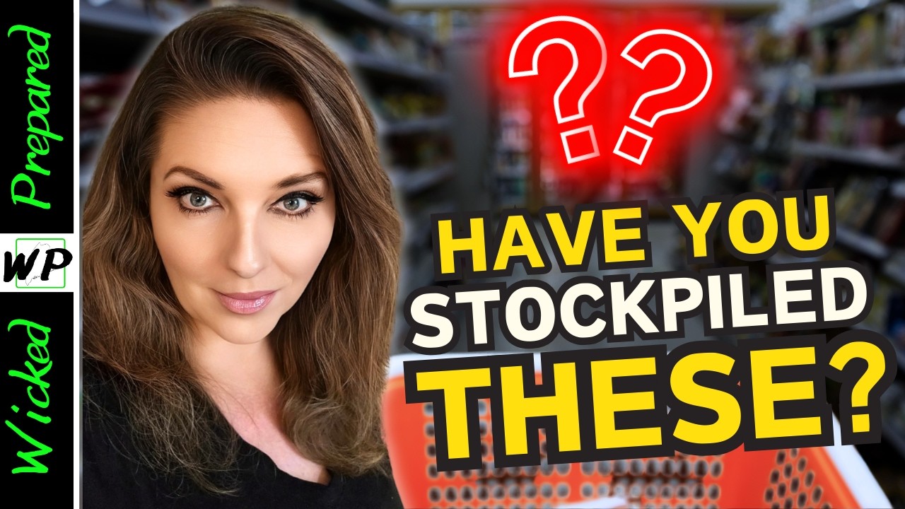 What Preppers Are Stockpiling Right Now – Prepper Pantry Haul For Apocalypse Survival 2025!