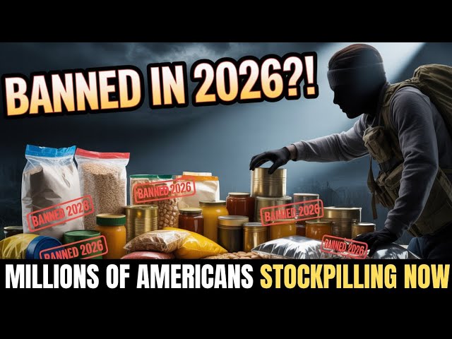 15 SURVIVAL FOODS MILLIONS OF AMERICANS ARE STOCKPILING BEFORE THEY’RE BANNED IN 2026