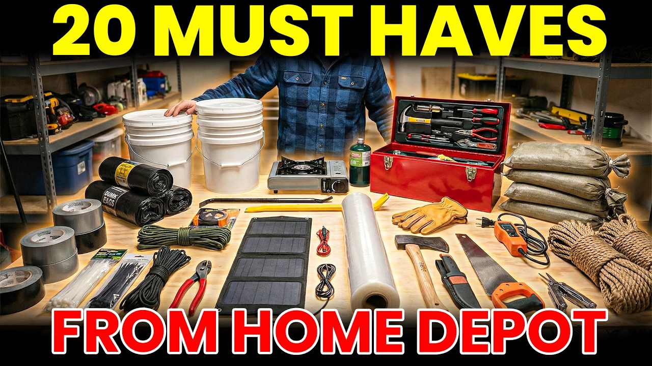 20 Home Depot Items Every Prepper MUST Own Before SHTF!