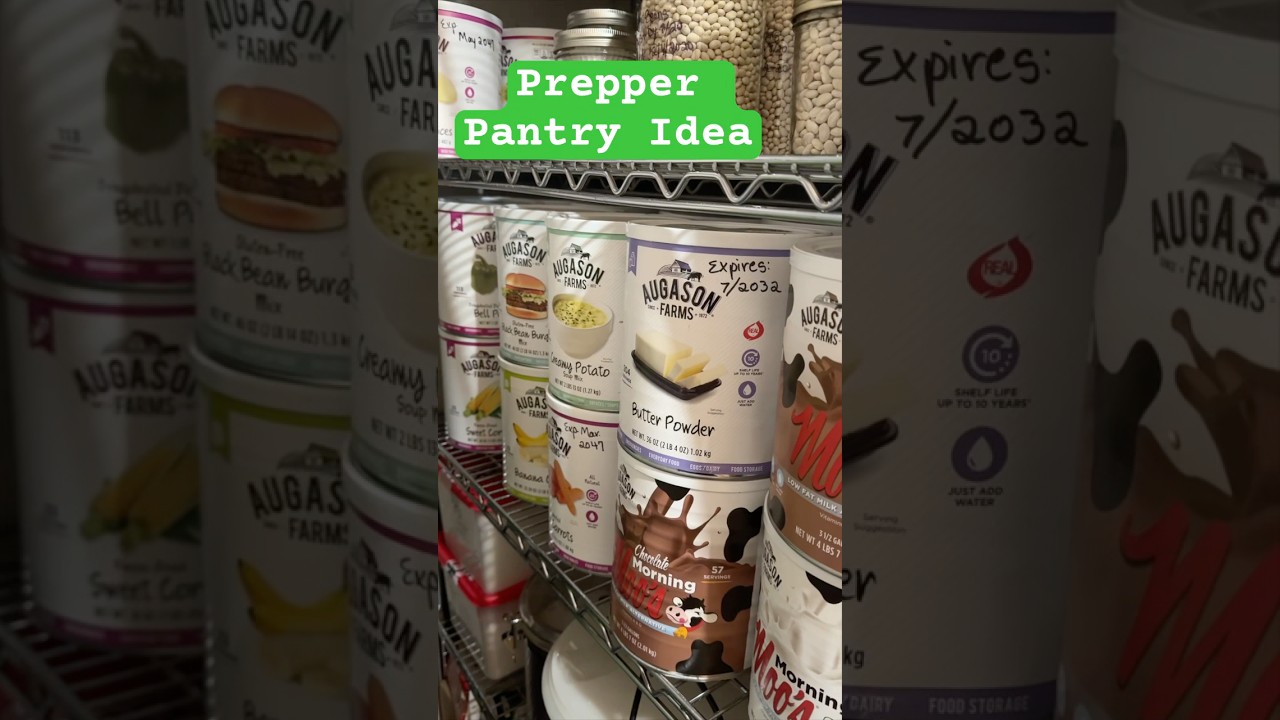 Prepper Pantry Dried Eggs Augason Farms Dried Whole Egg Powder Emergency Food Storage #prepping