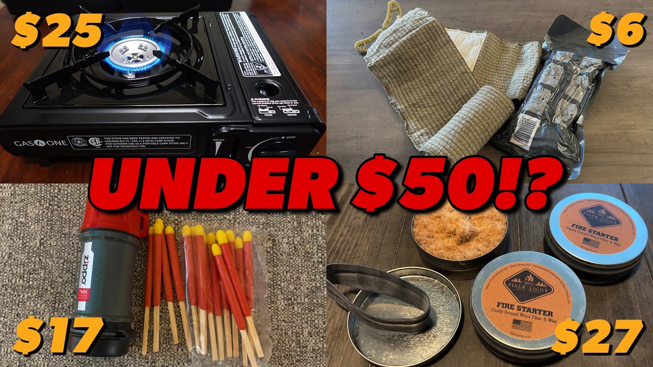 Prepping On A Shoestring Budget | 25 Items That Work