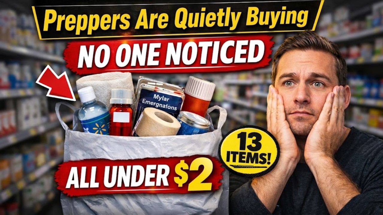 13 Walmart Items Preppers Are Quietly Buying Before May (All Under $2!)