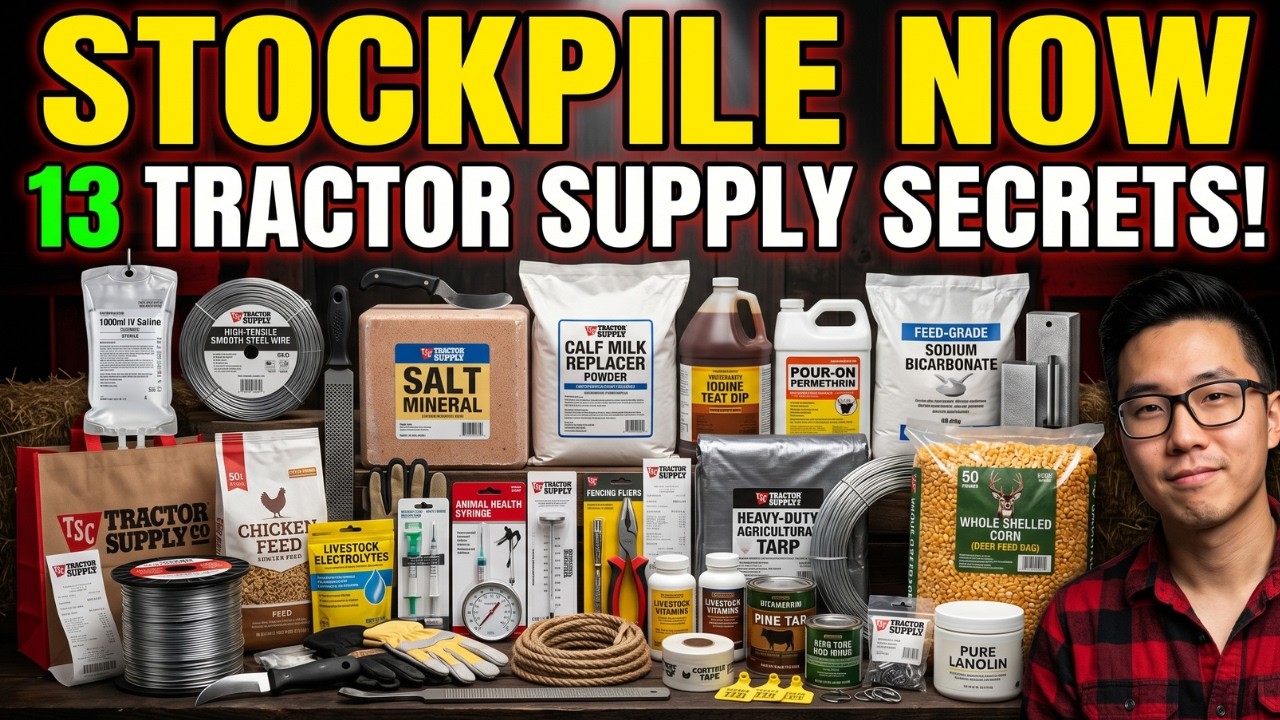 13 Tractor Supply Items Preppers Are Hiding From Their Neighbors Right Now