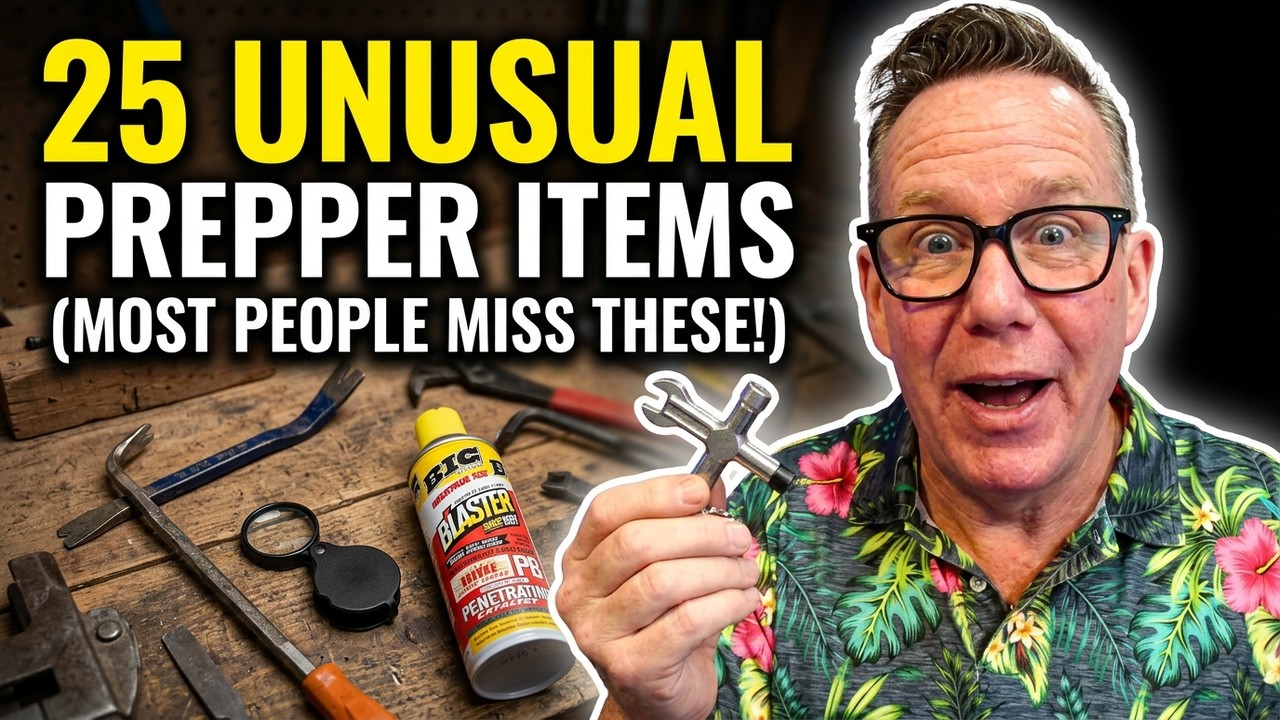 25 Unusual Prepper Items Most Preppers DO NOT Own