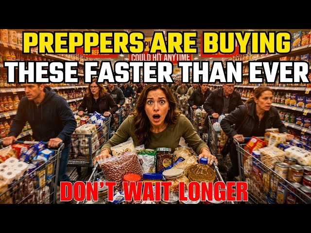 The First 15 Grocery Items Every Prepper Buys Before The Supply Shortage Hit