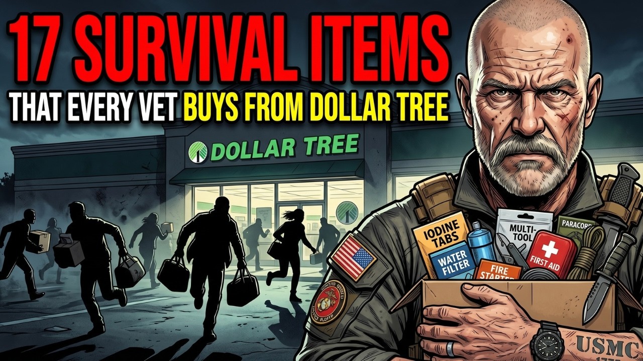 17 Survival Items At Dollar Tree That Veterans Stockpile (Most Preppers Ignore These)