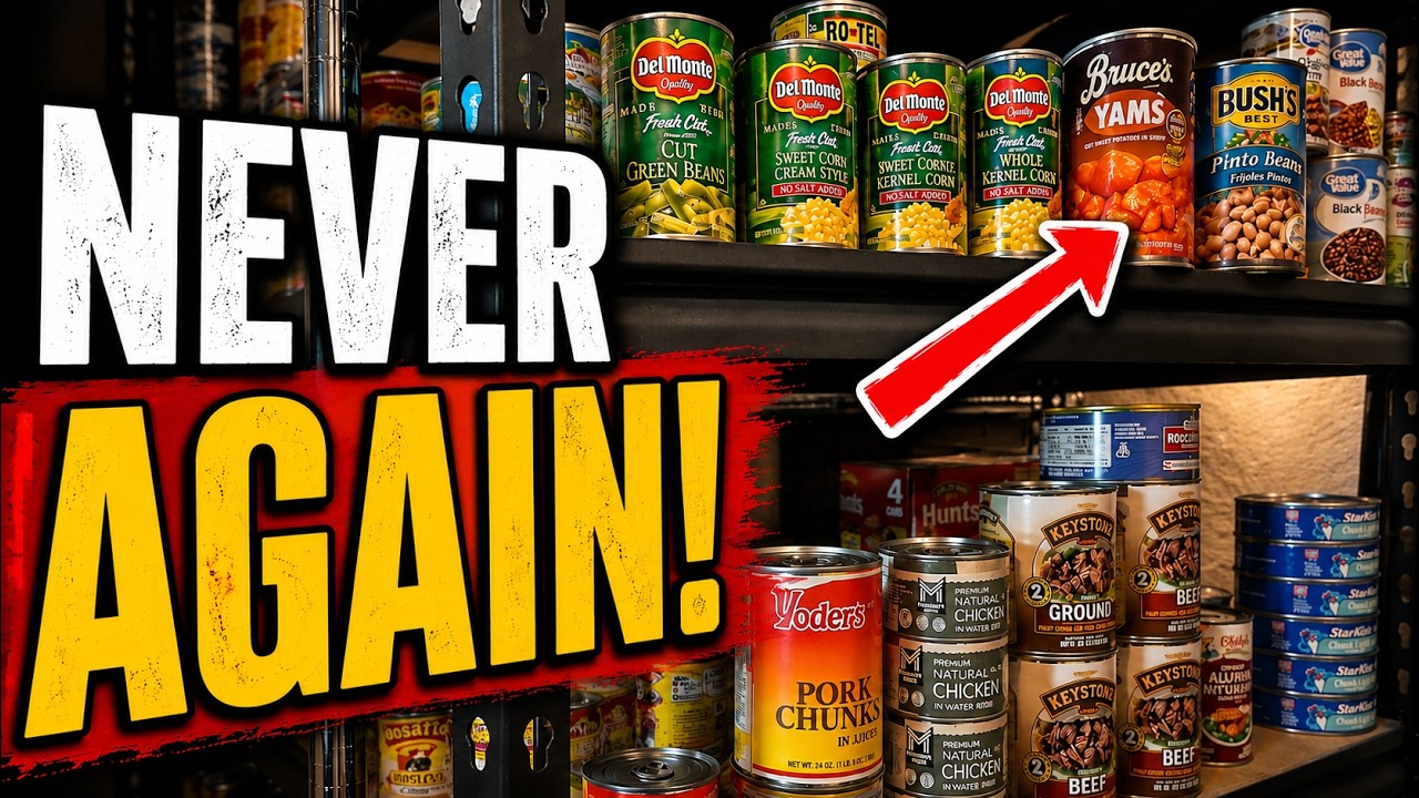 The BIGGEST Canned Food Mistakes New Preppers Make