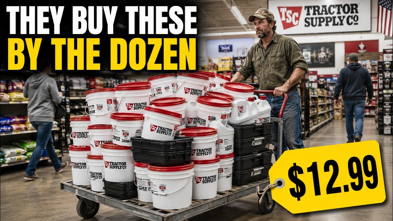 9 Cheap Items At Tractor Supply Experienced Preppers Stockpile In Bulk