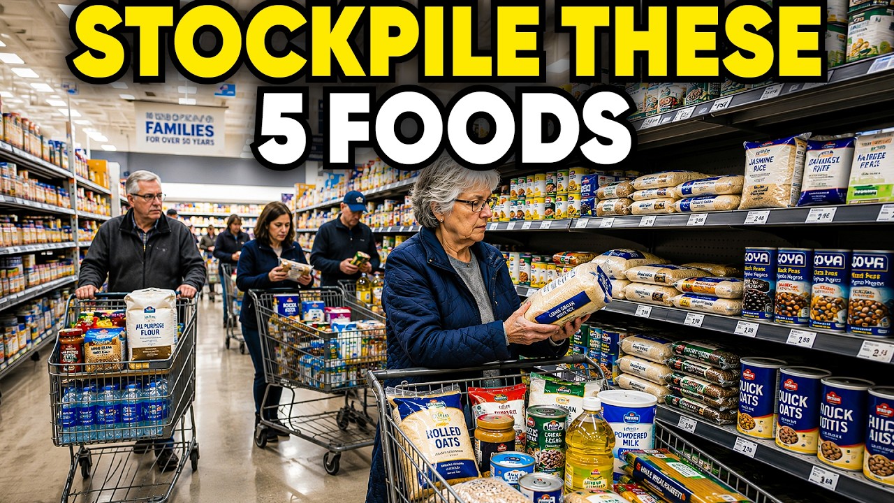 Stockpile These 5 Foods First (Preppers Are Buying Them Before Anything Else)