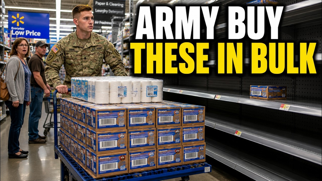9 Items The U.S  Army Buys At Walmart In Bulk — Experienced Preppers Never Knew