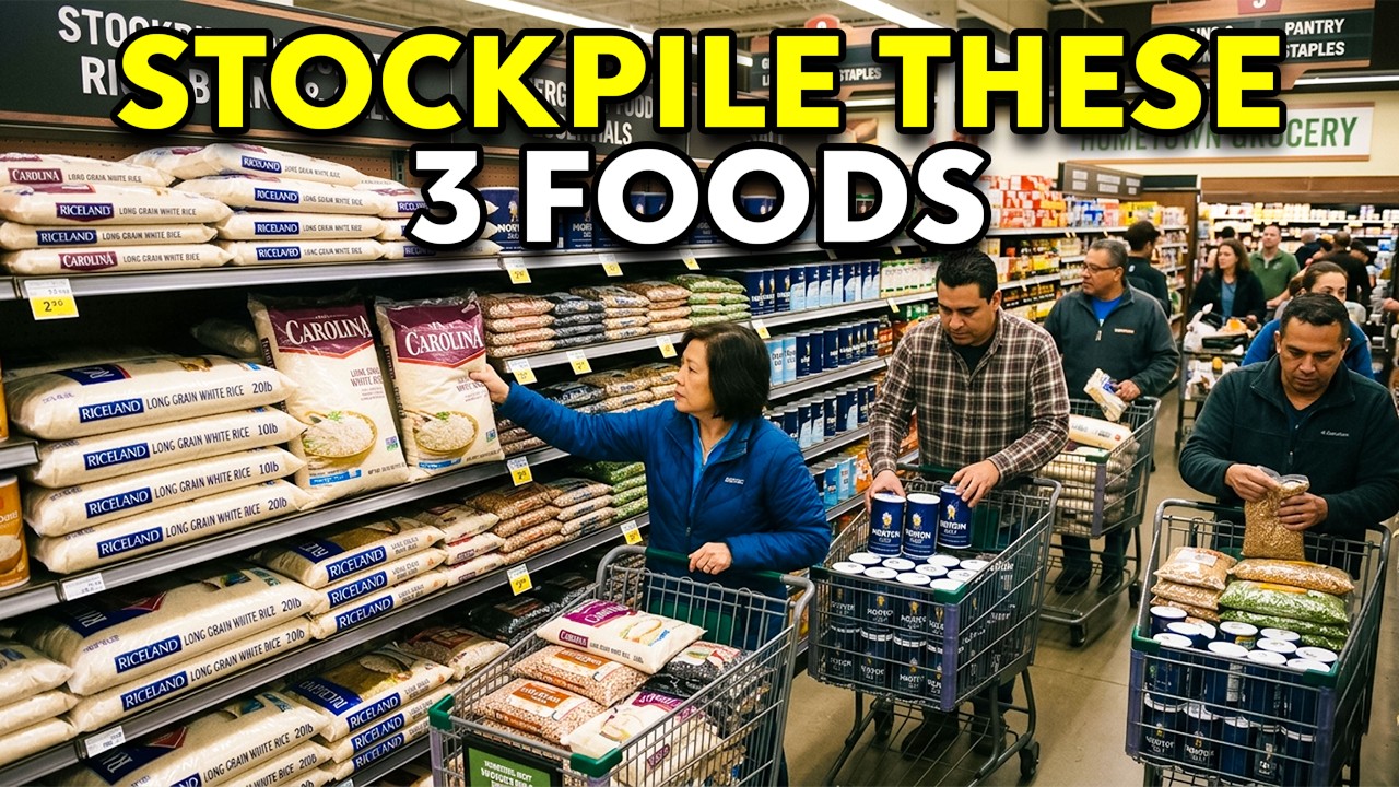 Stockpile These 3 Foods First (Preppers Are Buying Them Before Anything Else)