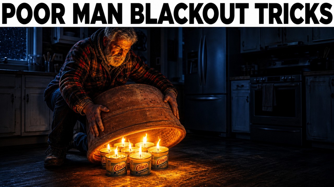20 “Poor Man” Blackout Tricks That Make High-Tech Prepper Gear Look Ridiculous