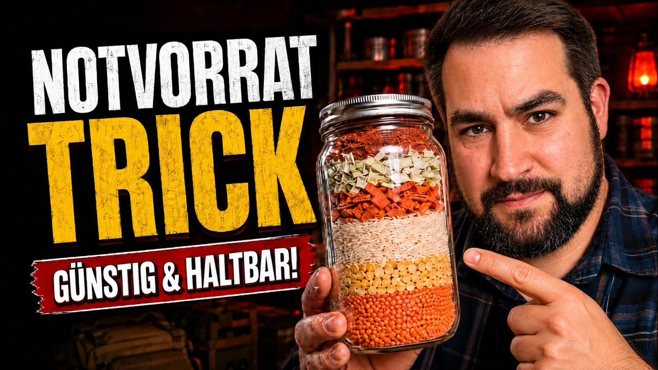 Dieser Prepper Trocken-Eintopf Hält Jahrelang – Ganz Ohne Einkochen!