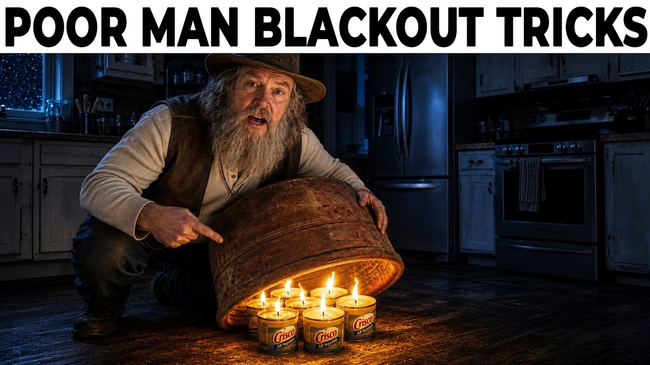 20 “Poor Man” Blackout Tricks That Make High-Tech Prepper Gear Look Ridiculous