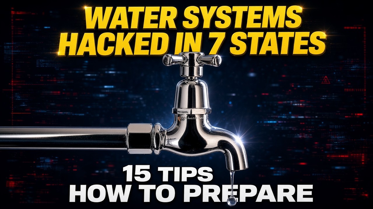 Water Systems Hack In 7 States! 15 Tips To Be Prepared.