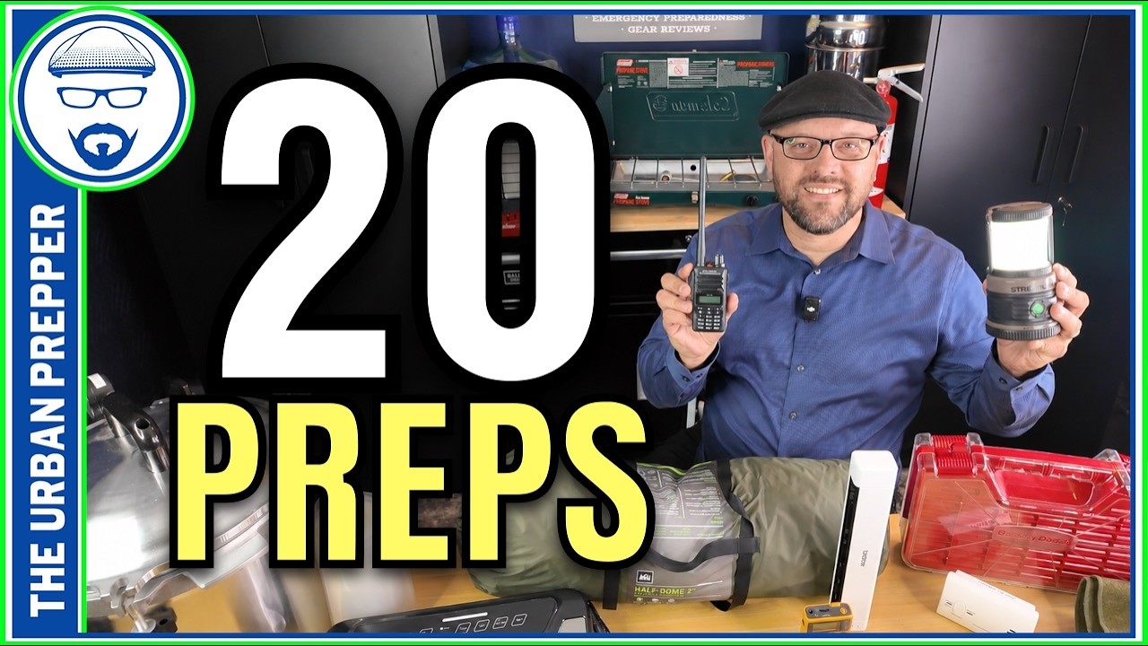 If I Had To Start Prepping From Zero, I’d Buy These 20 Things
