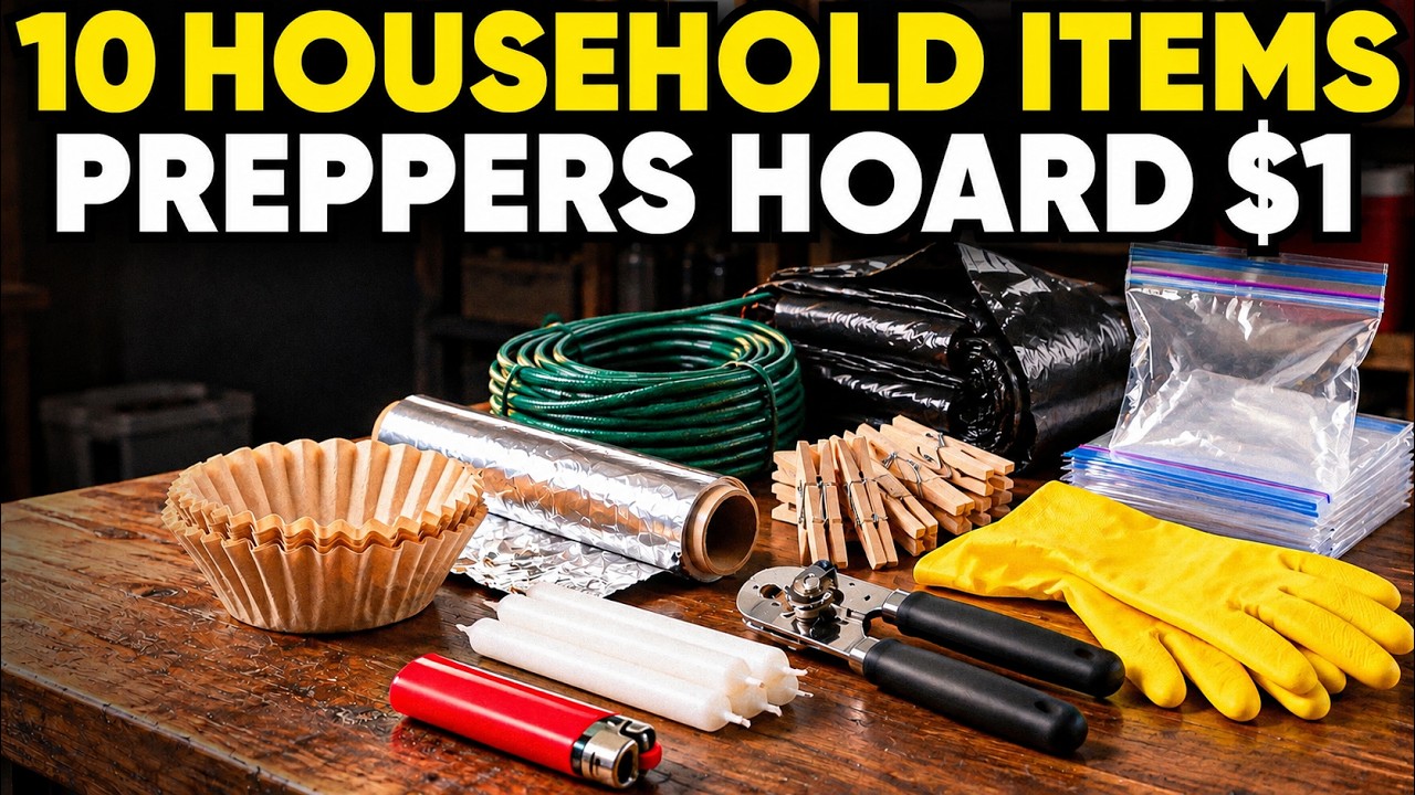 10 Household Items Preppers Never Tell You To BUY (One Costs $1)
